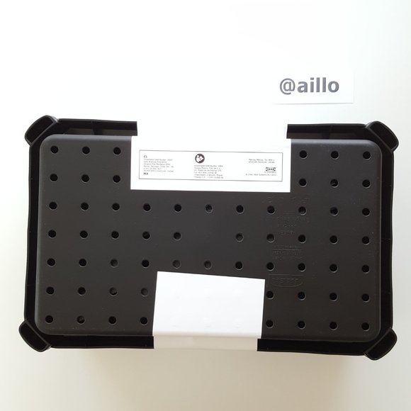 IKEA VESKEN Shelf unit, black - Picture 7 of 17